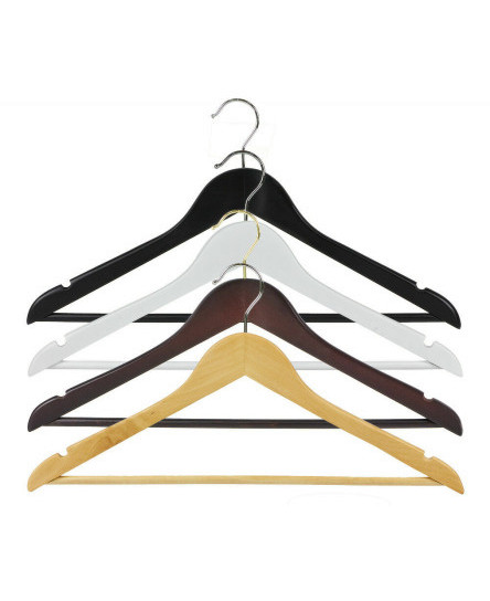 the-hanger-store-wooden-angled-coat-hangers-with-bar-for-suits-tops-trousers