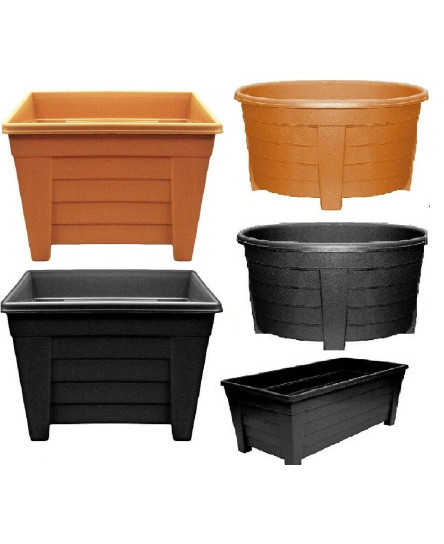 plastic-long-square-oval-plant-planter-indoor-outdoor-garden-window-flower-pots