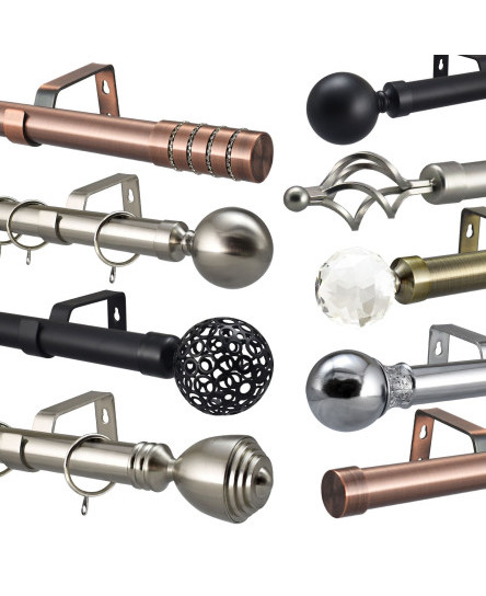 curtain-poles-19mm-extendable-eyelet-metal-rail-rod-black-copper-chrome-brass