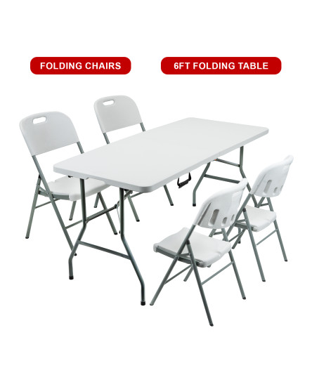 5-6ft-catering-camping-heavy-duty-folding-trestle-table-picnic-bbq-party-chairs