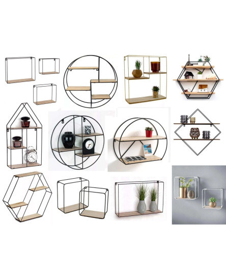 industrial-wall-shelf-rack-metal-wire-wood-unit-storage-display-home-decor