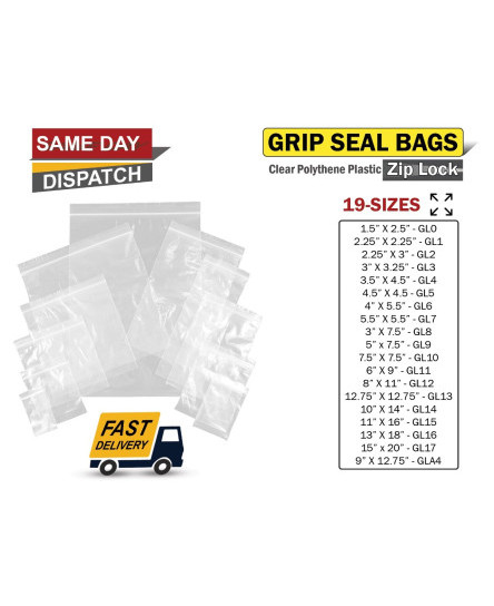 grip-seal-bags-self-resealable-clear-polythene-poly-plastic-zip-lock-all-sizes