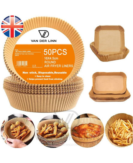 vdl-disposable-air-fryer-paper-liners-non-stick-parchment-cooking-ninja-4-sizes