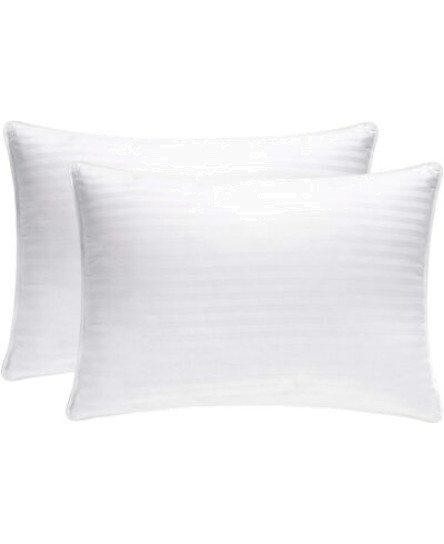 pack-of-2-pillows-luxury-bounce-back-stripe-hollow-fibre-filling-pillow-pair