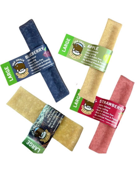 YAK Himalayan Recipe Dog Chews Cheese Natural Chew Lasting Yakkers